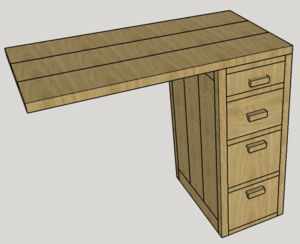 Table de bar de cuisine