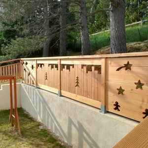 Barrière aire de jeux