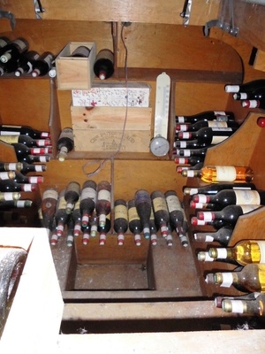 Un petit escalier pratique ... mais grisant ...