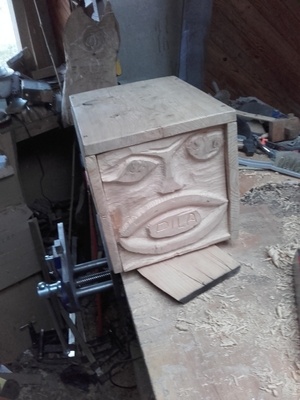 Sans son toit  de protection