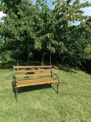 Le banc après 6 mois dehors