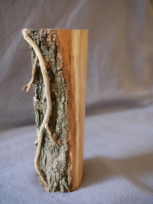 Vase tourné sur 3 axes