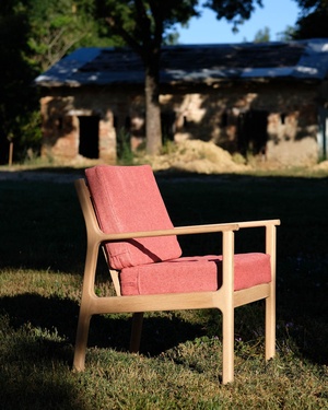 Fauteuil en chêne