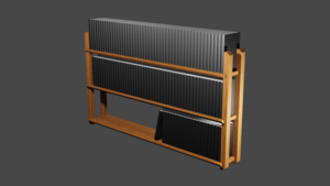 Étagère pour livre de poche ou manga