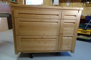 Casserolier en châtaignier