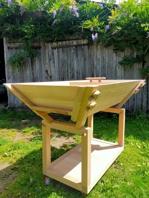 Pétrin de paysan boulanger