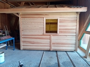 Châlet de jardin sur mesure.