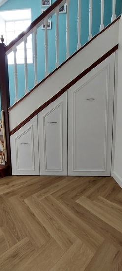 Placard sous escaliers