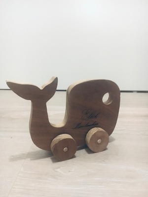 Jouet en bois - Baleine