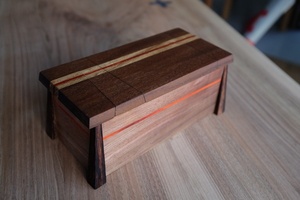 Boite inspiration japonaise doublement revisitée