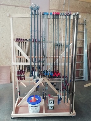 Rack à serre-joints