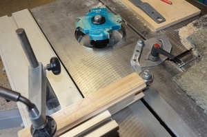 La butée avec son secteur de blocage.