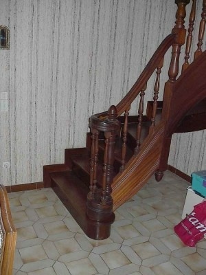 Mon premier escalier.