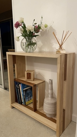 Console bicolore moderne