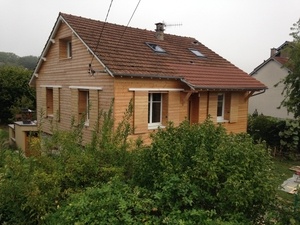 Isolation sous bardage Mélèze à Avon