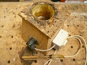 Chauffe colle à ampoule