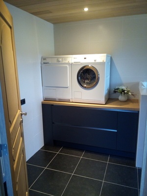 Petit meuble de buanderie.