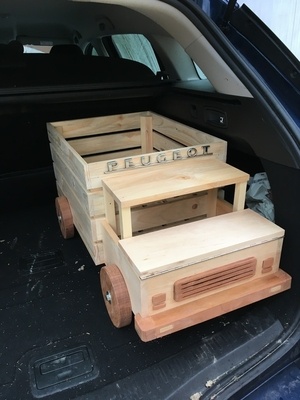 Coffre à jouet camion