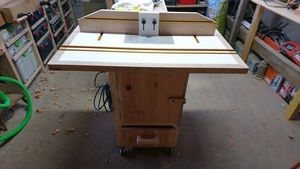 Table de défonceuse