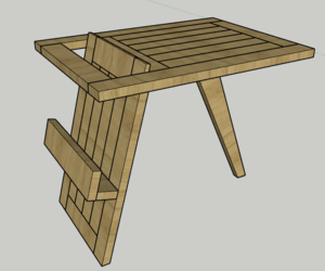 Table basse - porte revue