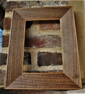 Cadre photo Noyer/merisier.