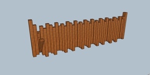 Plan du porte-manteau de type Piano
