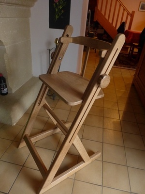 Chaise haute façon Toutenbois