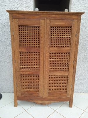 Meuble tropical en cocotier et litchi