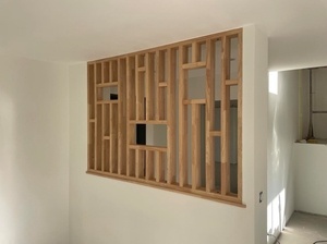 Claustra hévéa d'entrée