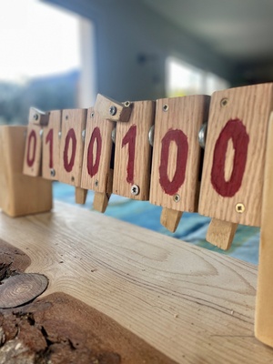 Machine à compter en binaire