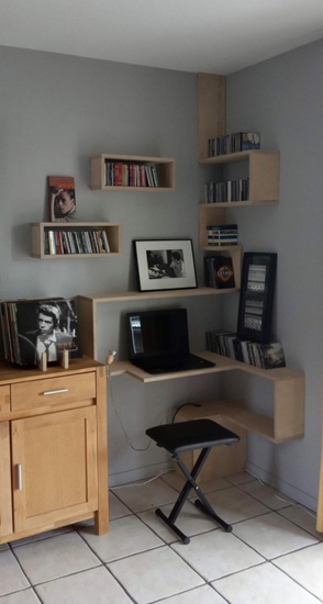 Étagères fixations invisibles