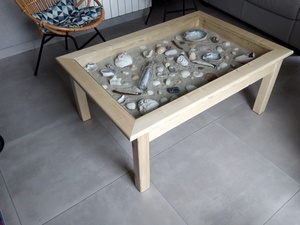Table basse bord de mer