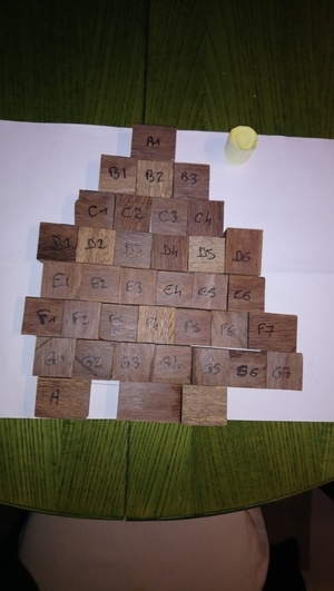 Table basse xylopuzzle