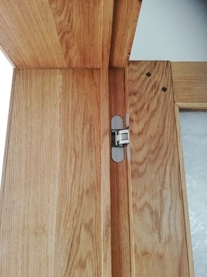 Porte vitrée en chêne