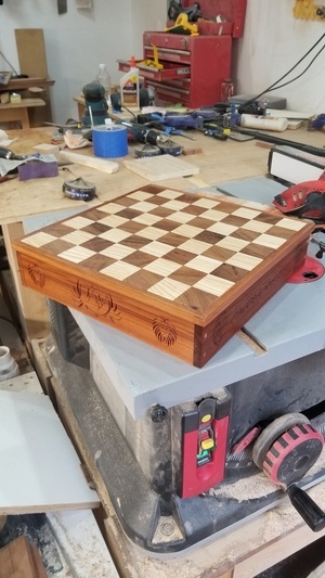 Echiquier personnalise