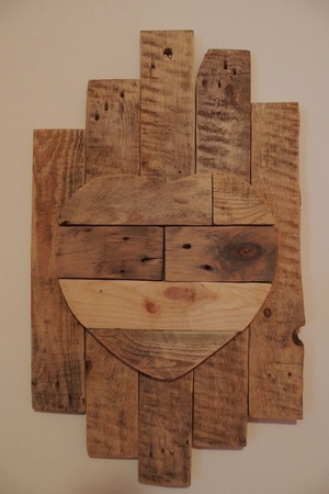 Cadres en bois de palette