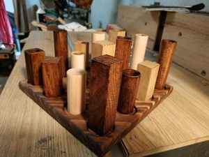 Jeu en bois pour Noël