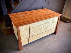 Coffre à jouet style japonais