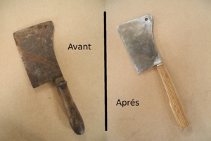 Restauration d'un hachoir