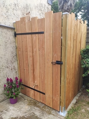 Bardage récupérateur d'eau