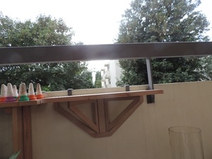 Support barbecue pour balcon