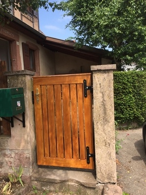 Portillon en châtaignier