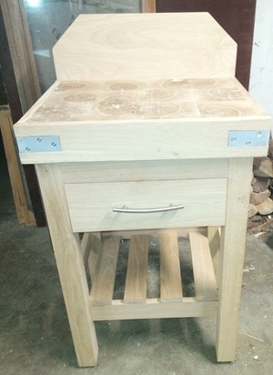 Billot en bois de bout de récup