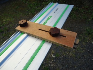 Butée de positionnement de rail