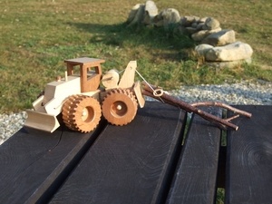 Une débardeuse forestière.