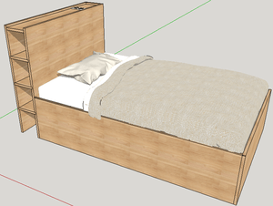 Plan du lit