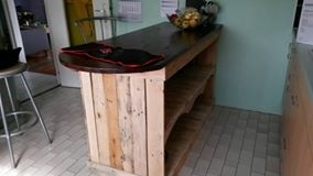 Buffet bar dans la cuisine