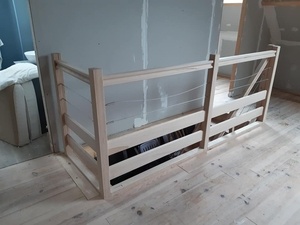 Garde corps en hêtre