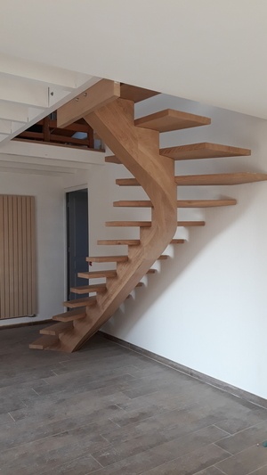 Mon 2ème escalier débillardé