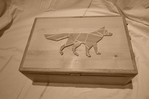 Boite à secrets du petit renard